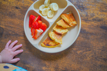 幼児の食事時間のイメージ