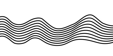 Abstract wave line for banner, wallpaper background with wave design.	