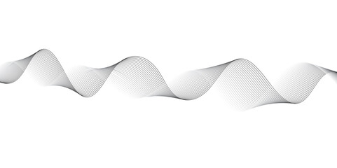 Abstract wave line for banner, wallpaper background with wave design.	
