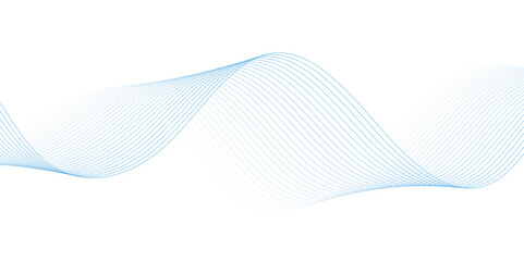 Abstract wave line for banner, wallpaper background with wave design.	
