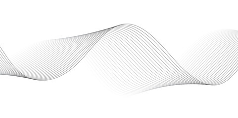 Abstract wave line for banner, wallpaper background with wave design.	
