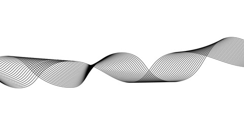 Abstract wave line for banner, wallpaper background with wave design.	
