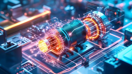 Quantum Computing Core, AI, Technology