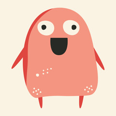 funny cartoon monster