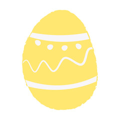 vector illustration of an easter egg