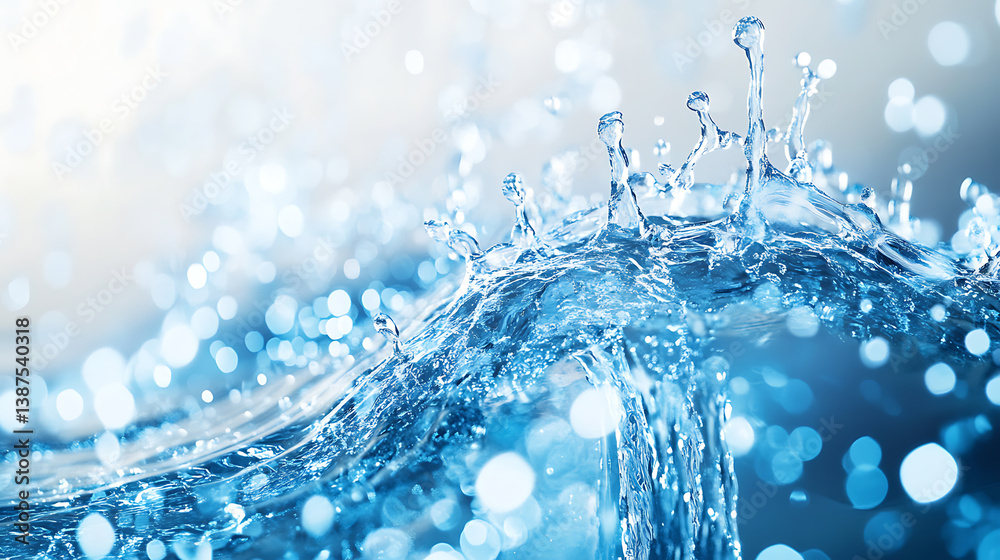 Wall mural an ai powered system improving water conservation by analyzing usage patterns, ai-assisted leak dete