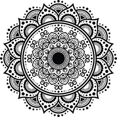 Ornamental luxury mandala pattern 