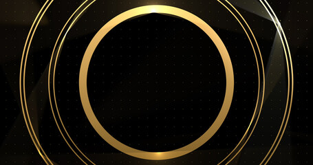 Luxury Background with Gold Geometrical Shapes on Rich Red Background in for Elegant Visuals Perfect for Events, Branding, Invitations, Fashion, Corporate Videos, and Premium Graphic Design