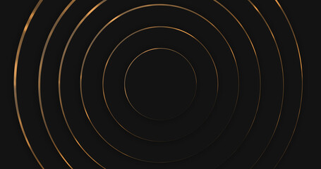 Luxury Gold Geometric Shapes Background. Elegant Abstract Design for Presentations, and Creative Projects with Shiny Metallic Effects and Modern Aesthetic