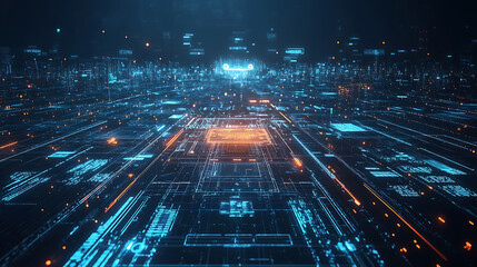 An AI powered system optimizing cybersecurity by analyzing network data, AI-assisted threat detection, and real-time breach monitoring for more secure digital environments