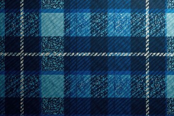 Subtle blue and grey glen plaid, continuous design, seamless, minimal, fabric