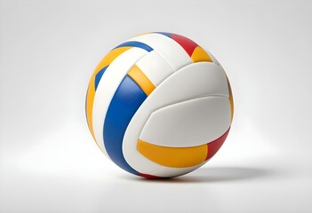 Volleyball Ball Isolated on White Background