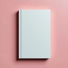 Blank Book Cover Mockup: Clean Presentation Template