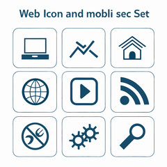 Web icon  set 