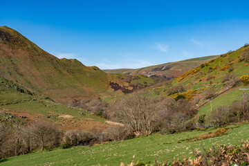 Fototapeta premium Views around Mid Wales 