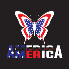 AMERICA T-SHIRT DESIGN