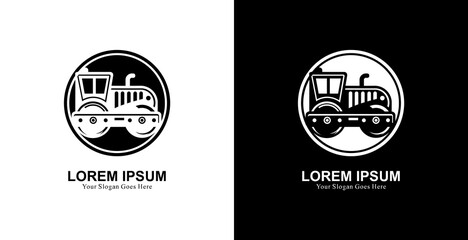 The logo design is in the form of a tandem roller combined with a circle