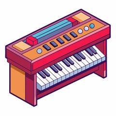 Fototapeta premium piano and music