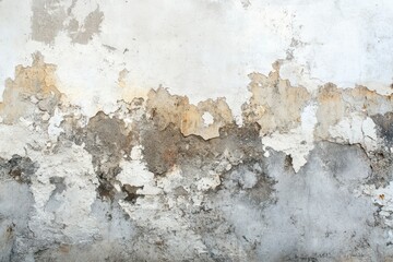 Obraz premium Weathered cracked concrete wall texture urban environment high-resolution image artistic perspective