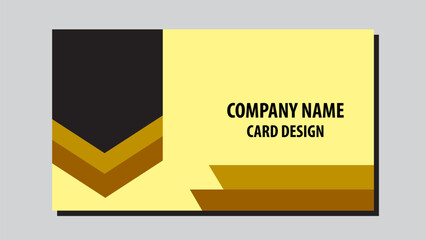 Card design template vector art.
