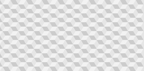 Vector minimal cubes geometric tile and mosaic wall grid retro digital hexagon technology wallpaper background. white block cube structure backdrop square triangle texture vintage design.	
