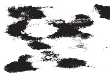 Distressed overlay texture of natural fur, grunge vector background. abstract halftone vector illustration
