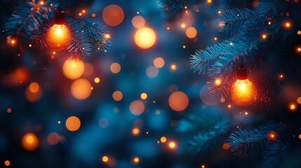 Abundant bokeh illuminating darkness.