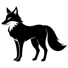 Fox Silhouette Clipart