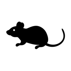 vector illustration of a mouse