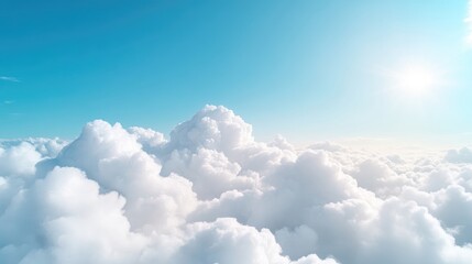 High-altitude cloud formations