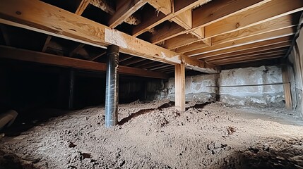 Crawl space inspection and repair services for home foundation and structural support solutions experts