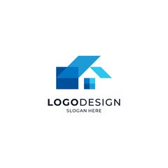 greenhouse for housing, lodging, and urban real estate logos