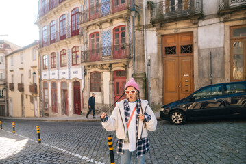 Vibrant Street Style Captured in a Historic Urban Setting Full of Character and Charm