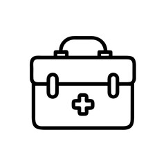 Icon of a doctorchest / first aid kit