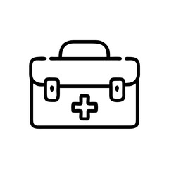 Icon of a doctorchest / first aid kit