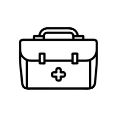 Icon of a doctorchest / first aid kit