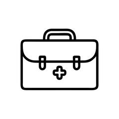 Icon of a doctorchest / first aid kit