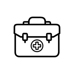 Icon of a doctorchest / first aid kit