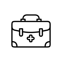 Icon of a doctorchest / first aid kit