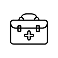 Icon of a doctorchest / first aid kit