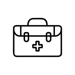 Icon of a doctorchest / first aid kit