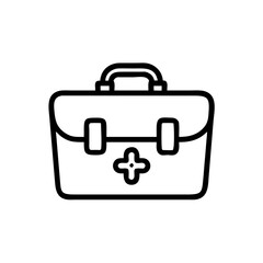 Icon of a doctorchest / first aid kit