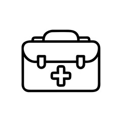 Icon of a doctorchest / first aid kit