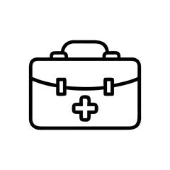 Icon of a doctorchest / first aid kit