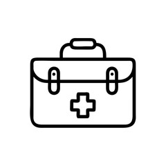 Icon of a doctorchest / first aid kit