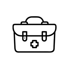 Icon of a doctorchest / first aid kit