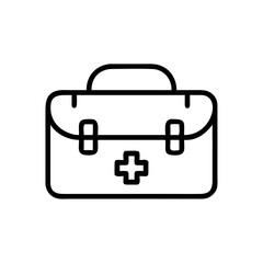 Icon of a doctorchest / first aid kit