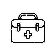 Icon of a doctorchest / first aid kit