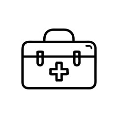 Icon of a doctorchest / first aid kit