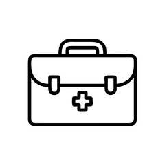 Icon of a doctorchest / first aid kit